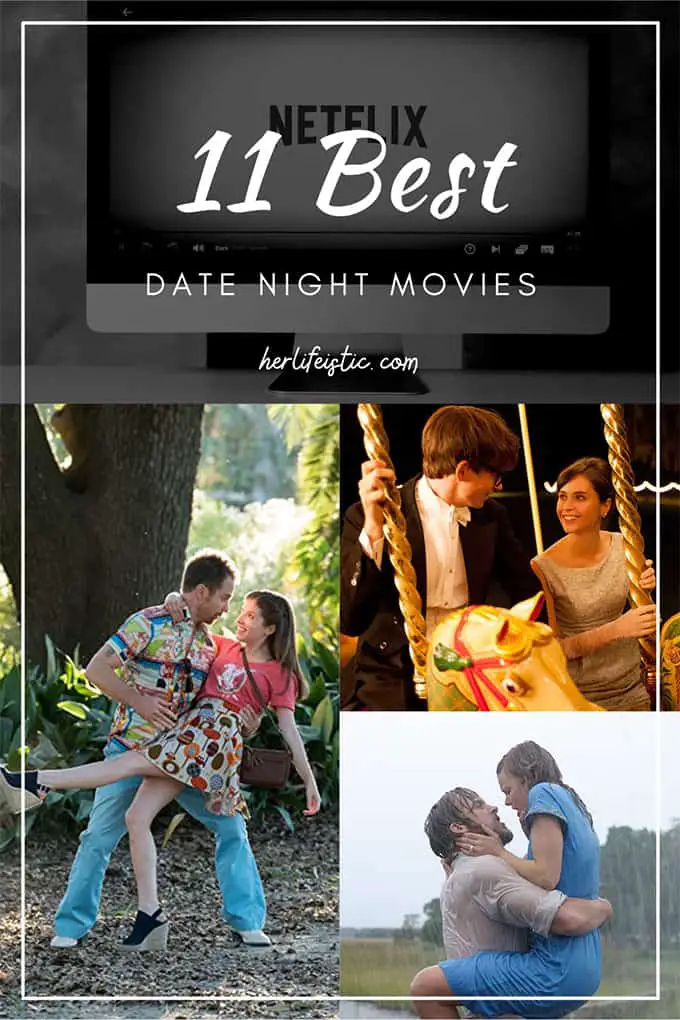 Best Date Night Movies on Netflix Pin