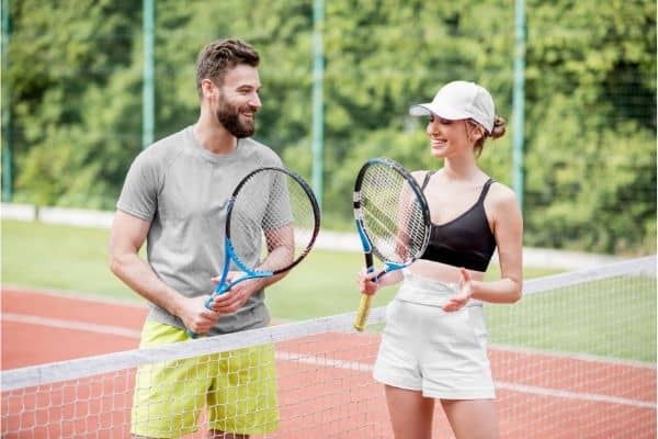 Playing Tennis for Bonding Activities for Couples